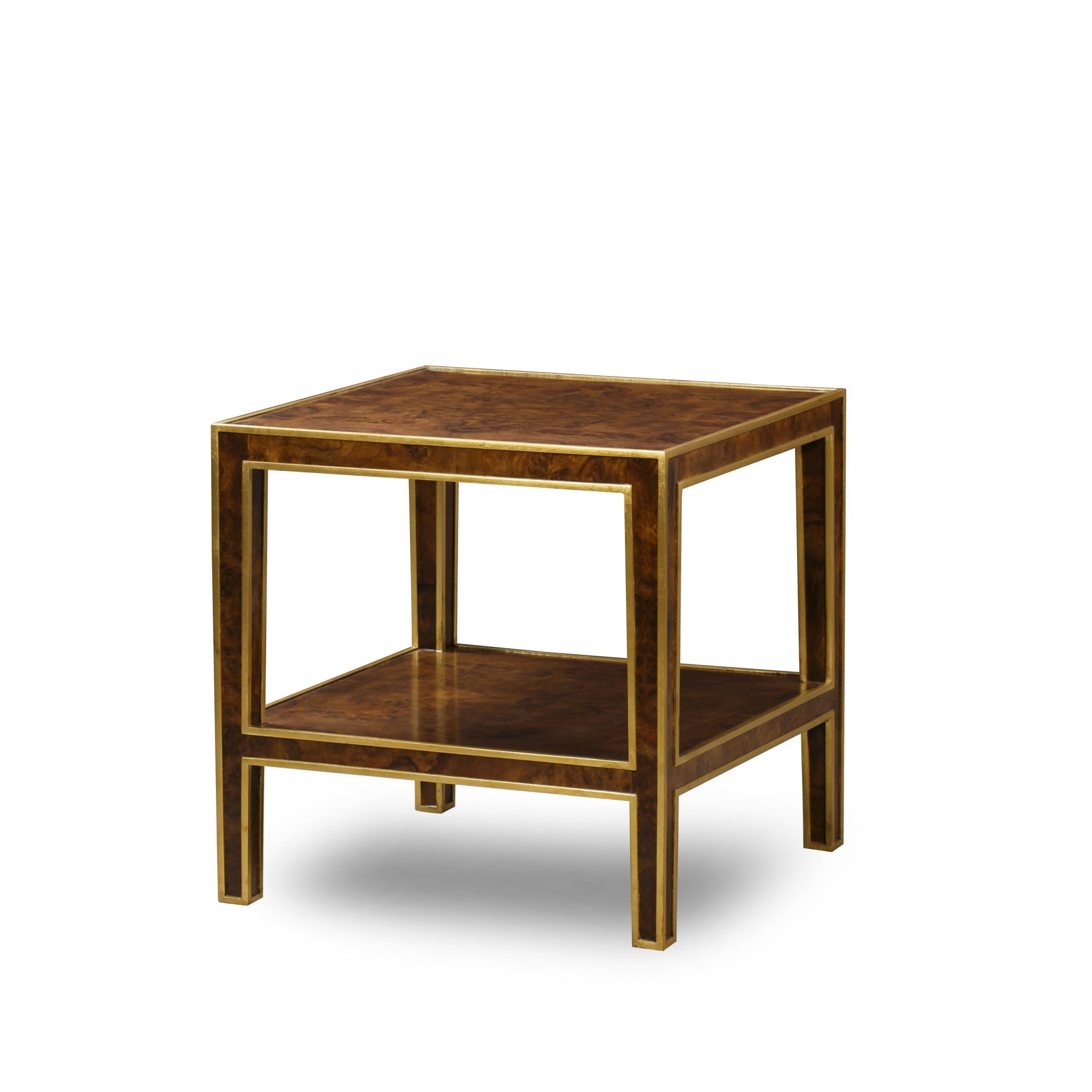 Burl End Table