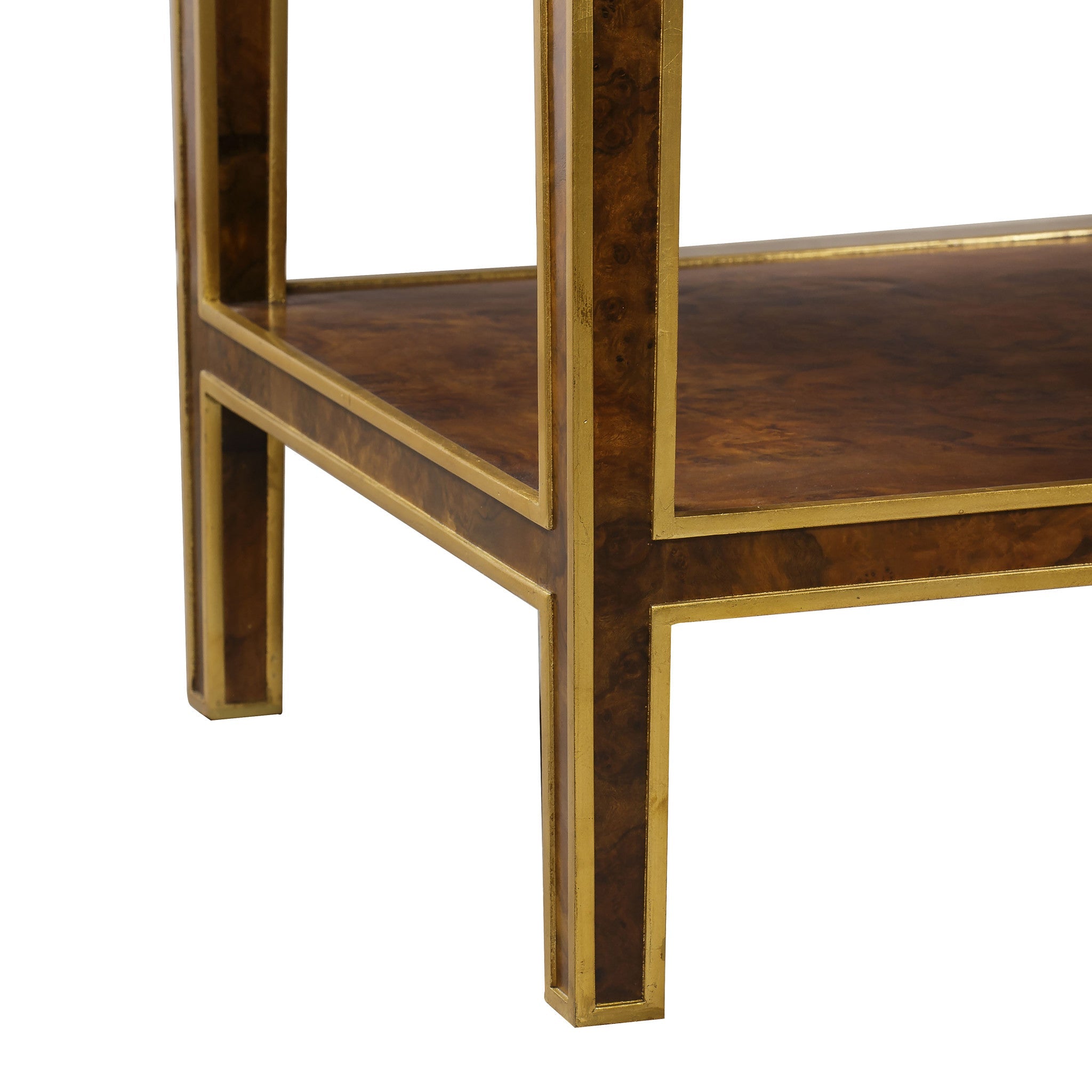 Burl End Table