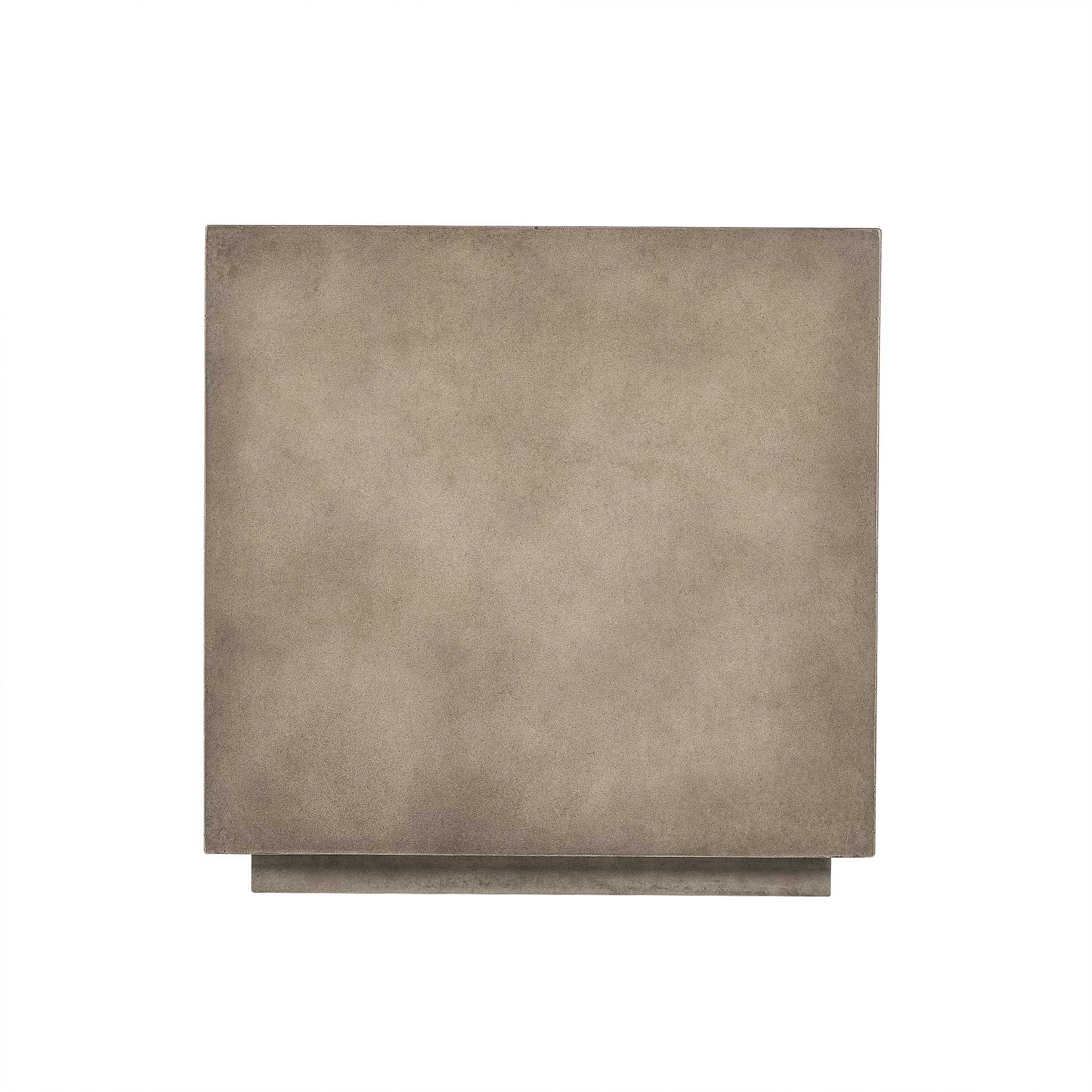 Wood & Concrete Square Side Table