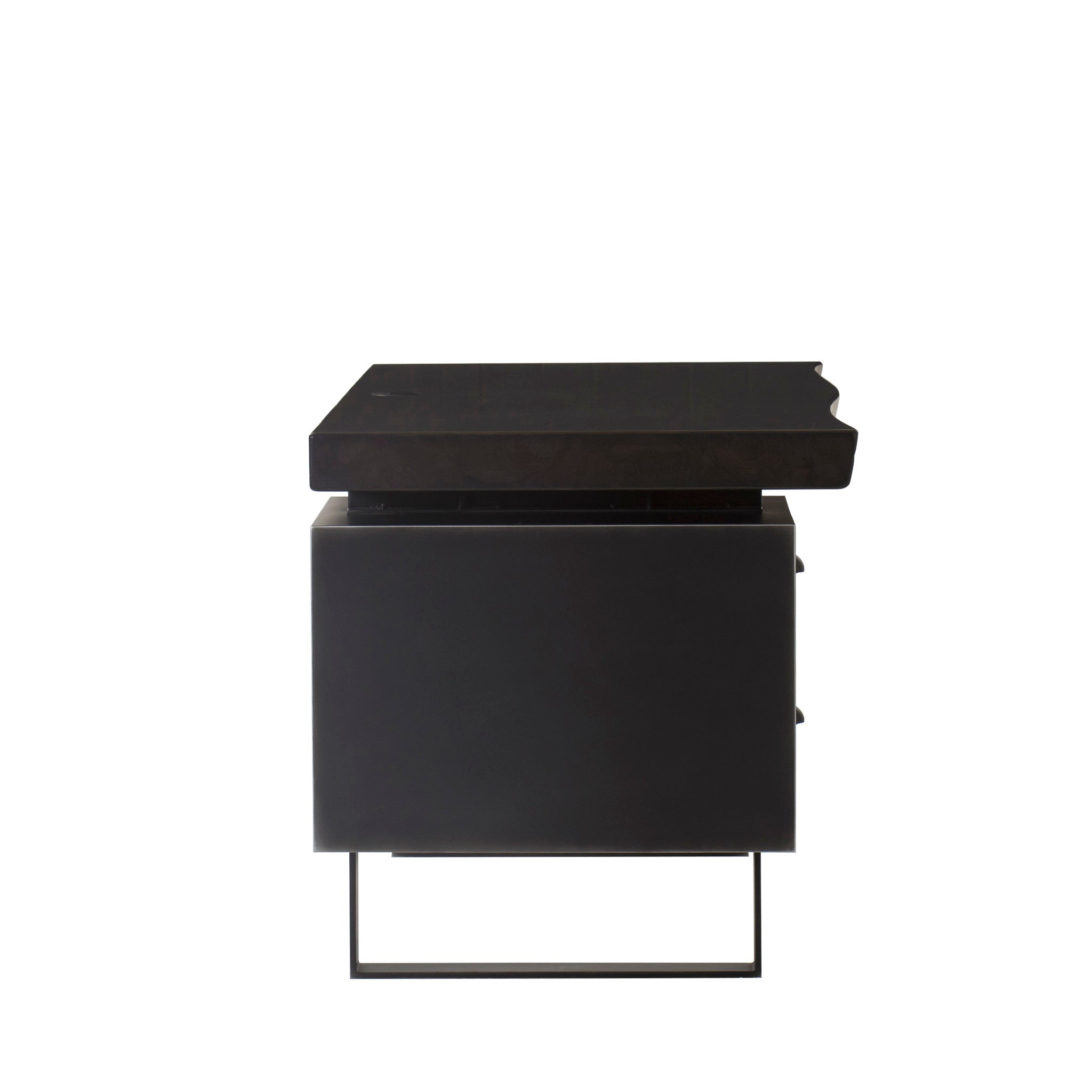 Dark Live Edge Top / Peroba Finish