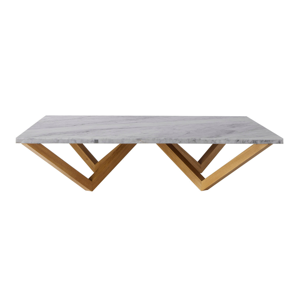 Floating Marble Square Coffee Table