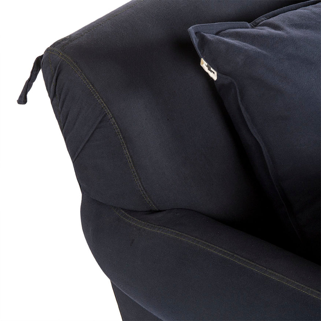 Parisian Sofa - Blue Canvas