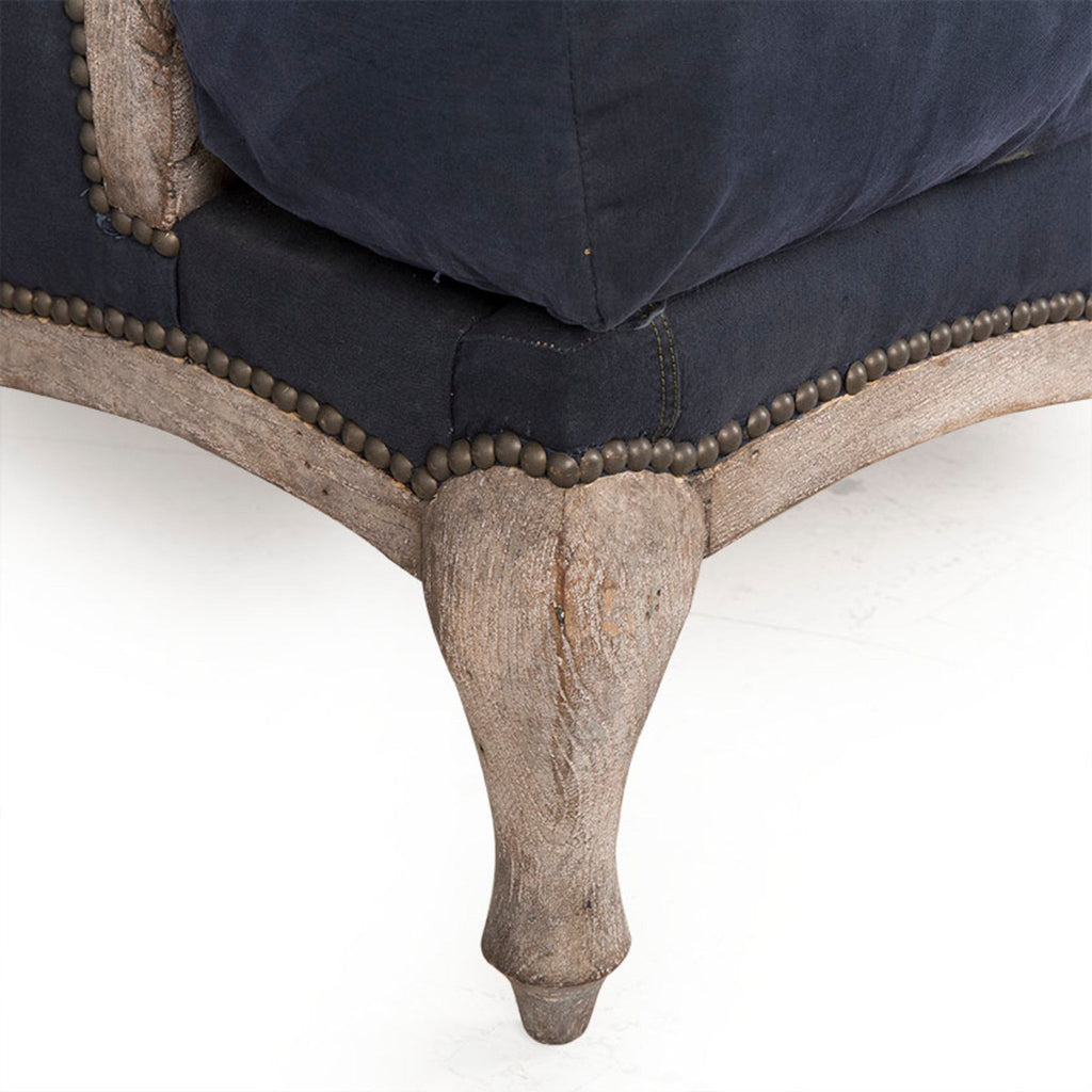 Parisian Sofa - Blue Canvas