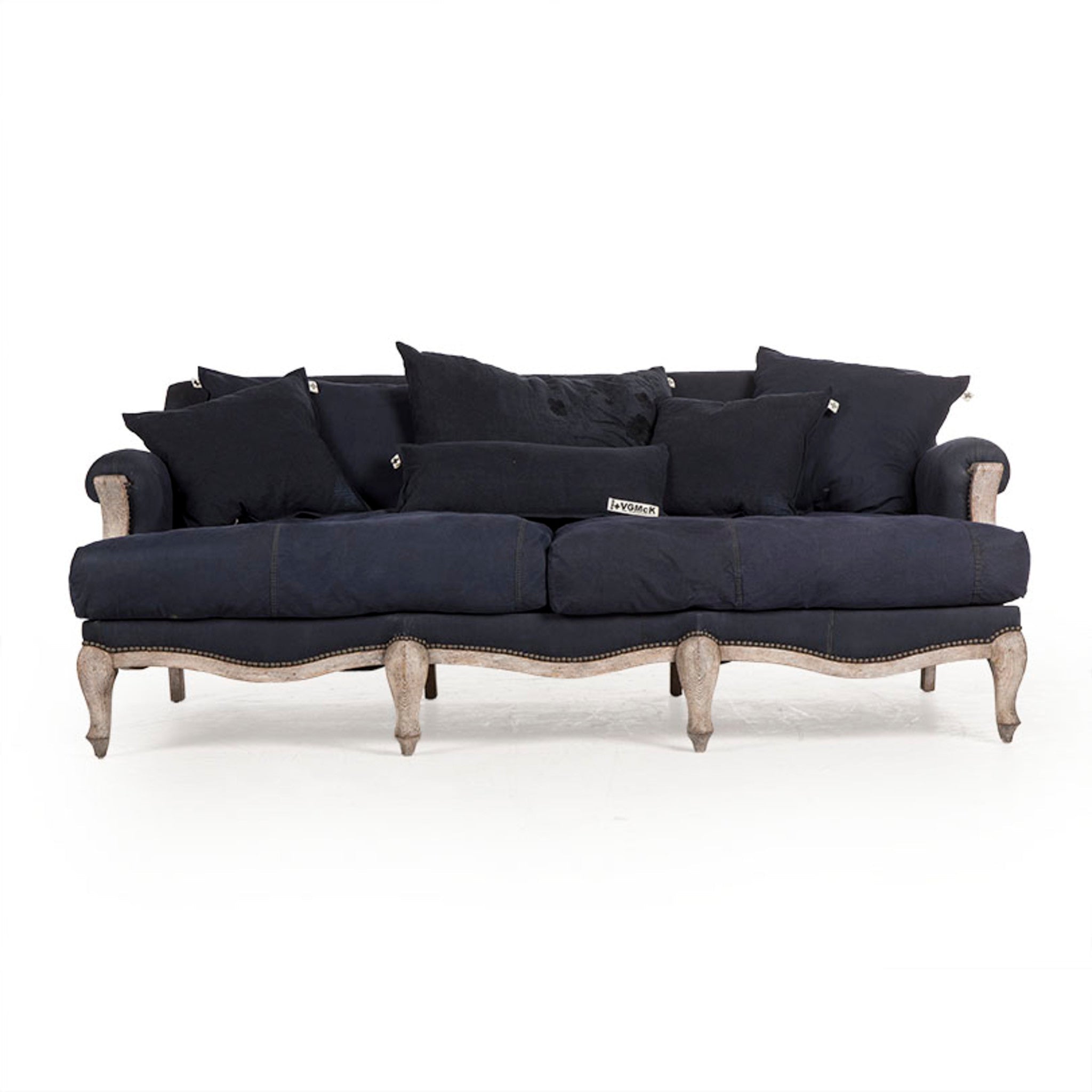 Parisian Sofa - Blue Canvas