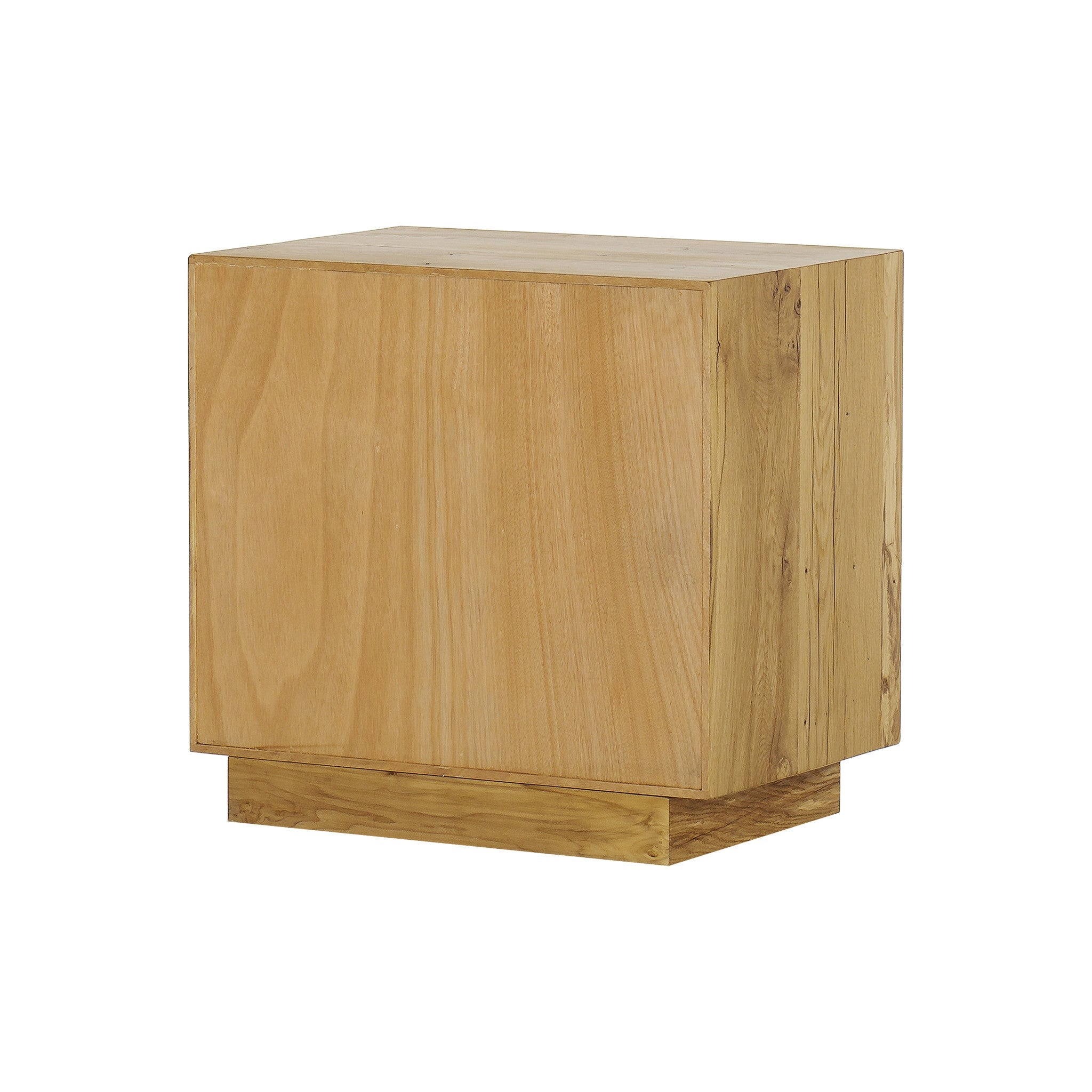 Natural Oak & White Concrete