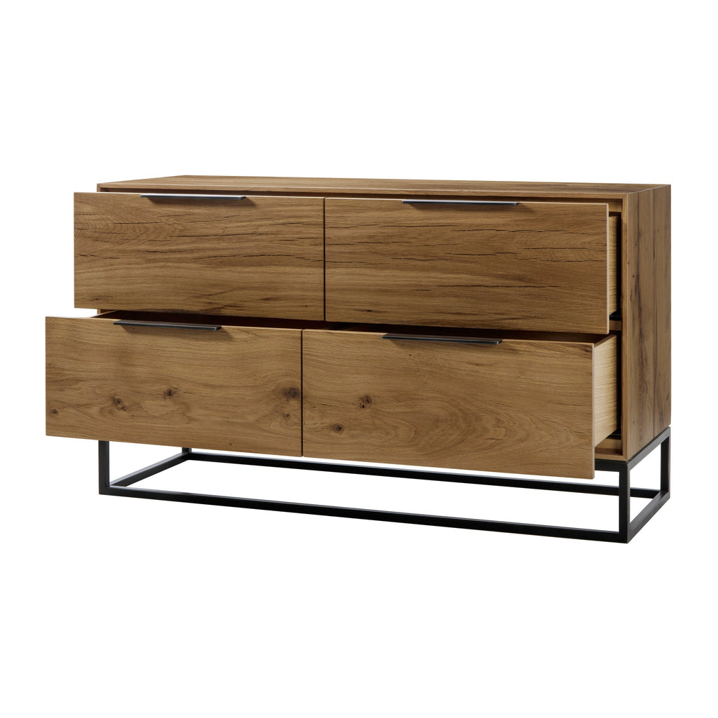 Cruz - 4 Drawers Dresser - Wide