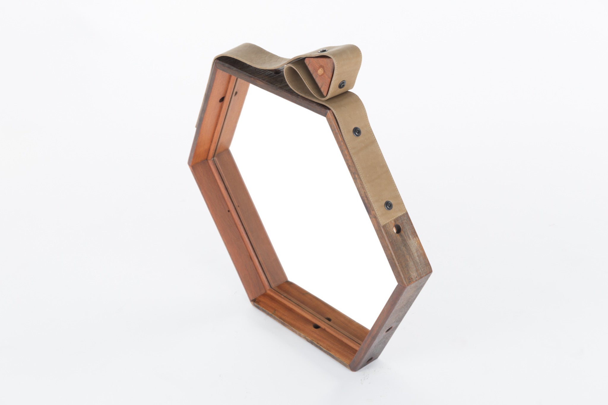 Lydia Hexagonal Mirror