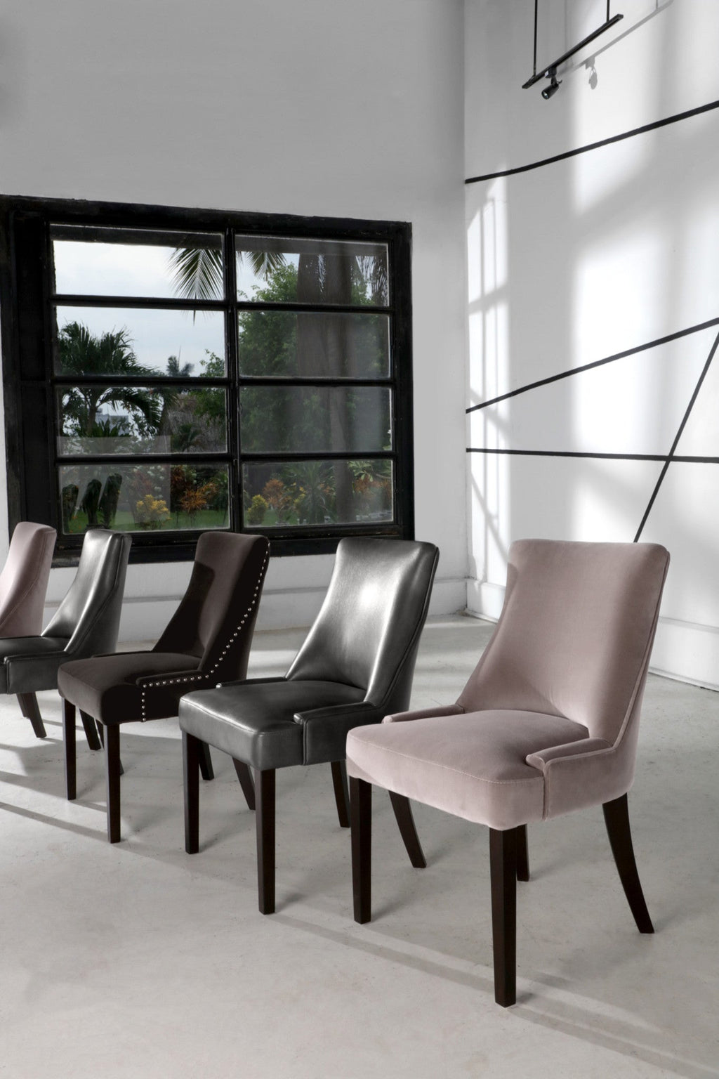 Heron Dining Chair - Charcoal