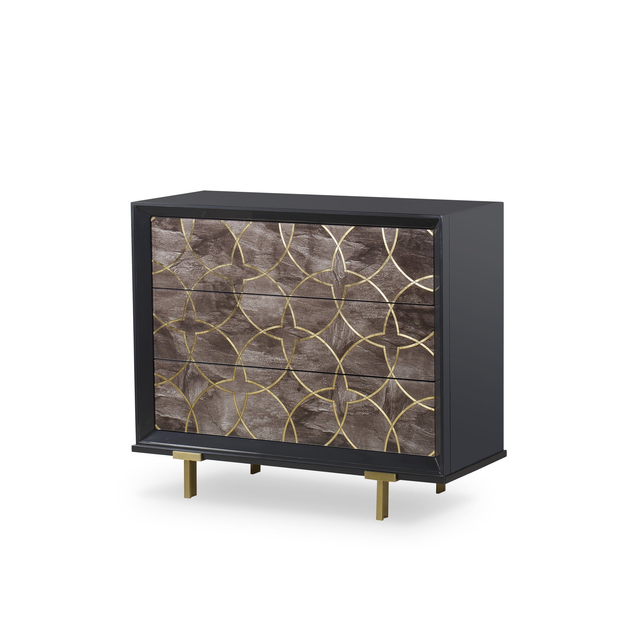 Cohen Chest - Grey Lacquer