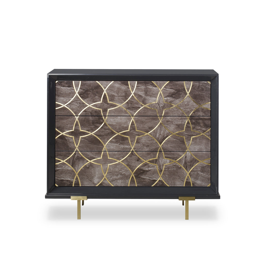 Cohen Chest - Grey Lacquer