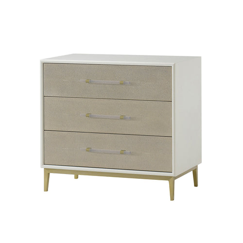 Emboss Faux Shagreen / Ivory