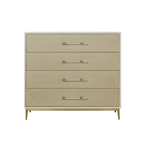 Emboss Faux Shagreen / Ivory