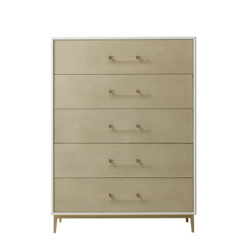 Emboss Faux Shagreen / Ivory