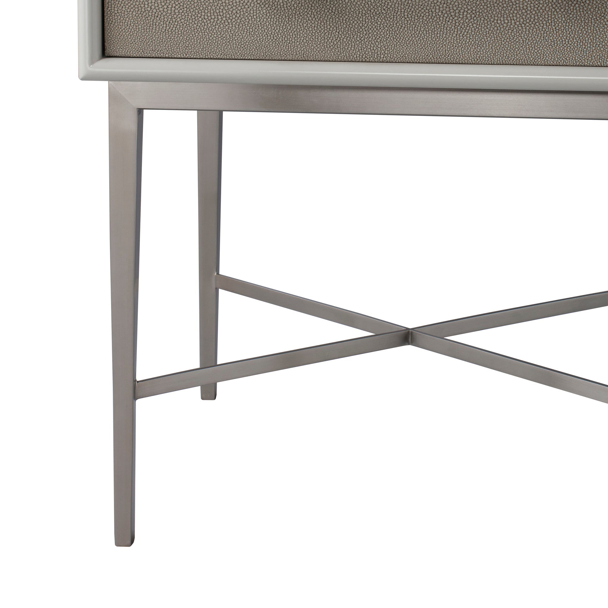 Emboss Faux Shagreen  / Grey & Light Bronze