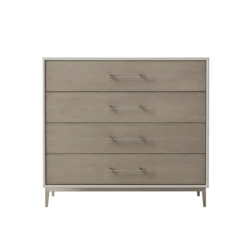Emboss Faux Shagreen / Grey & Light Bronze