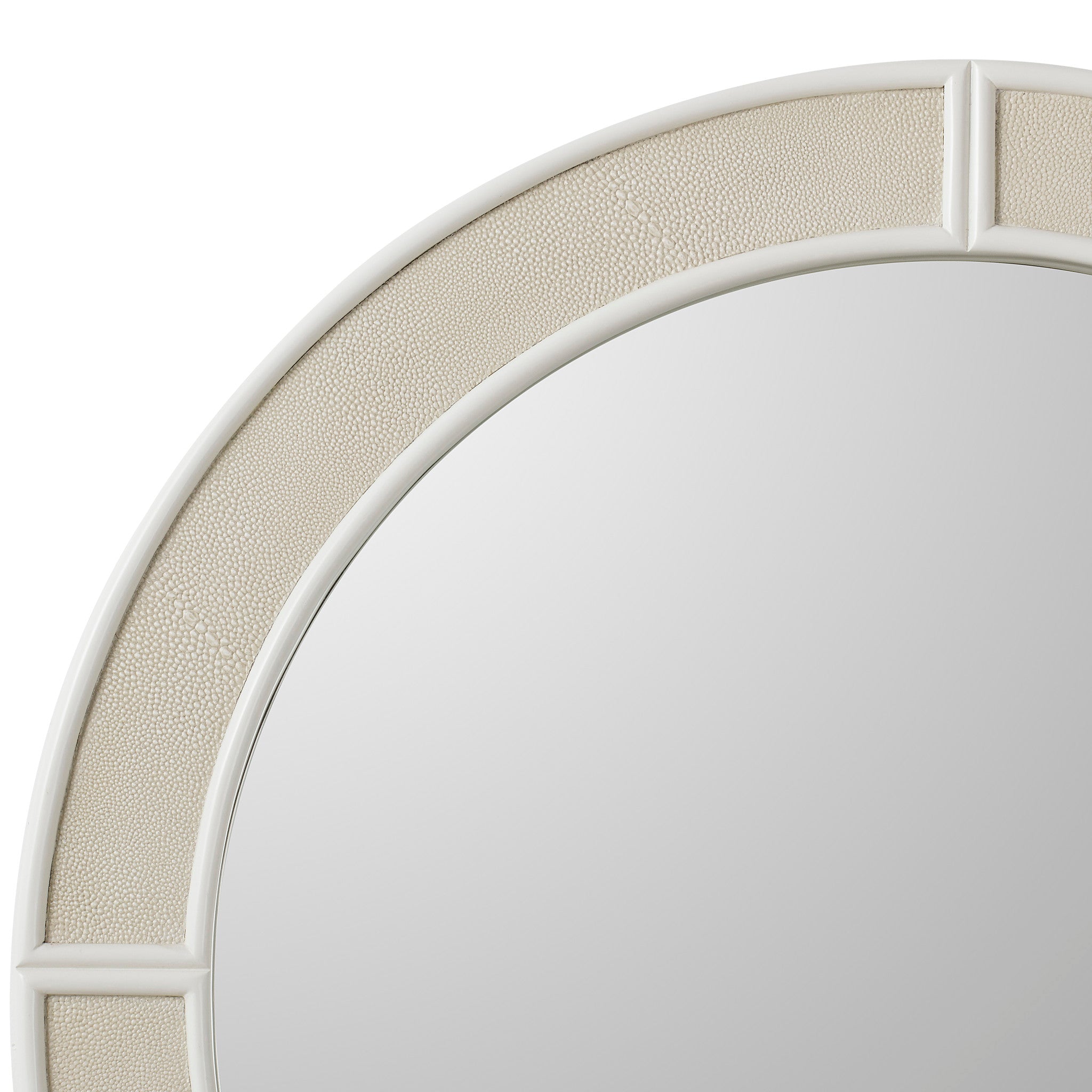 Emboss Faux Shagreen / Ivory