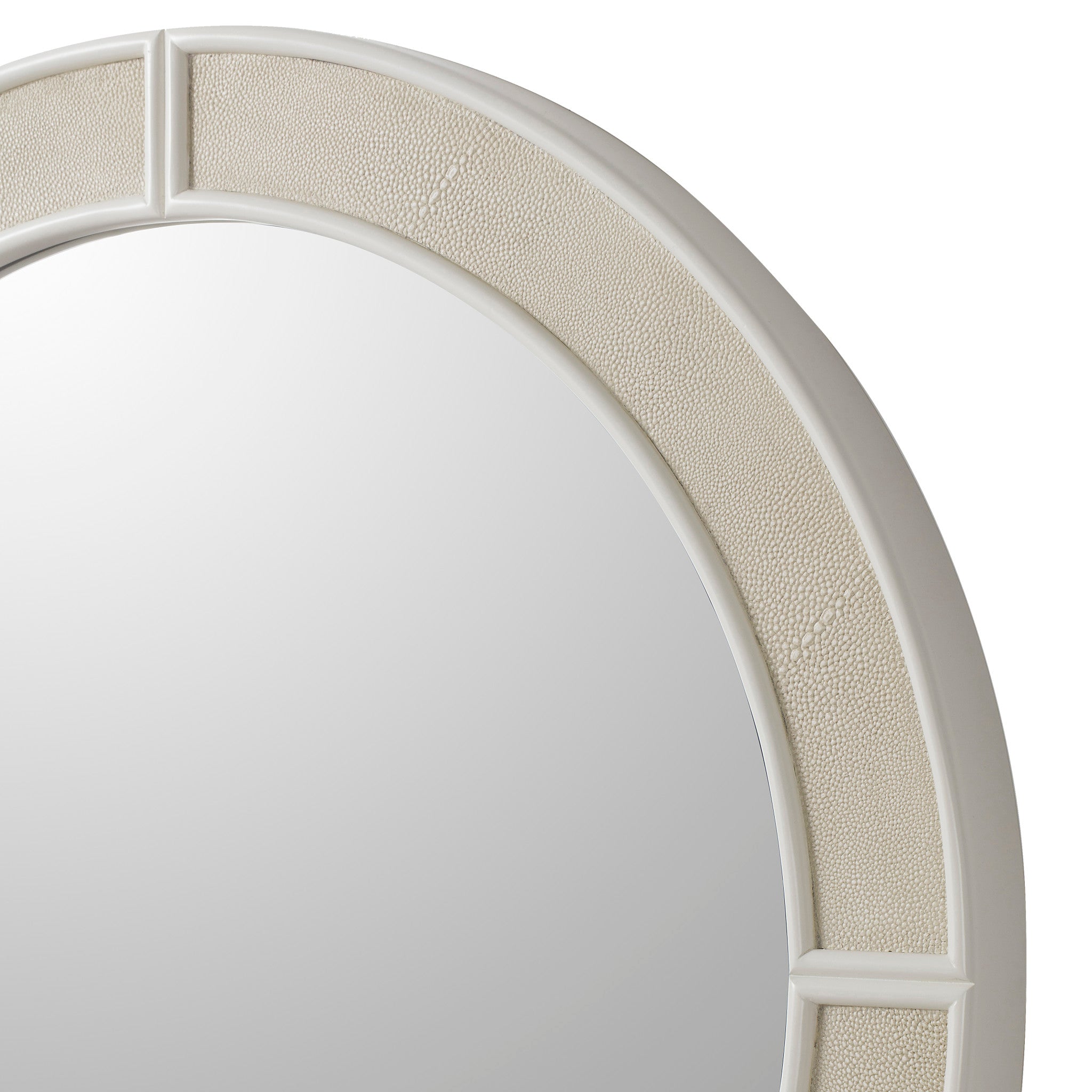 Emboss Faux Shagreen / Ivory