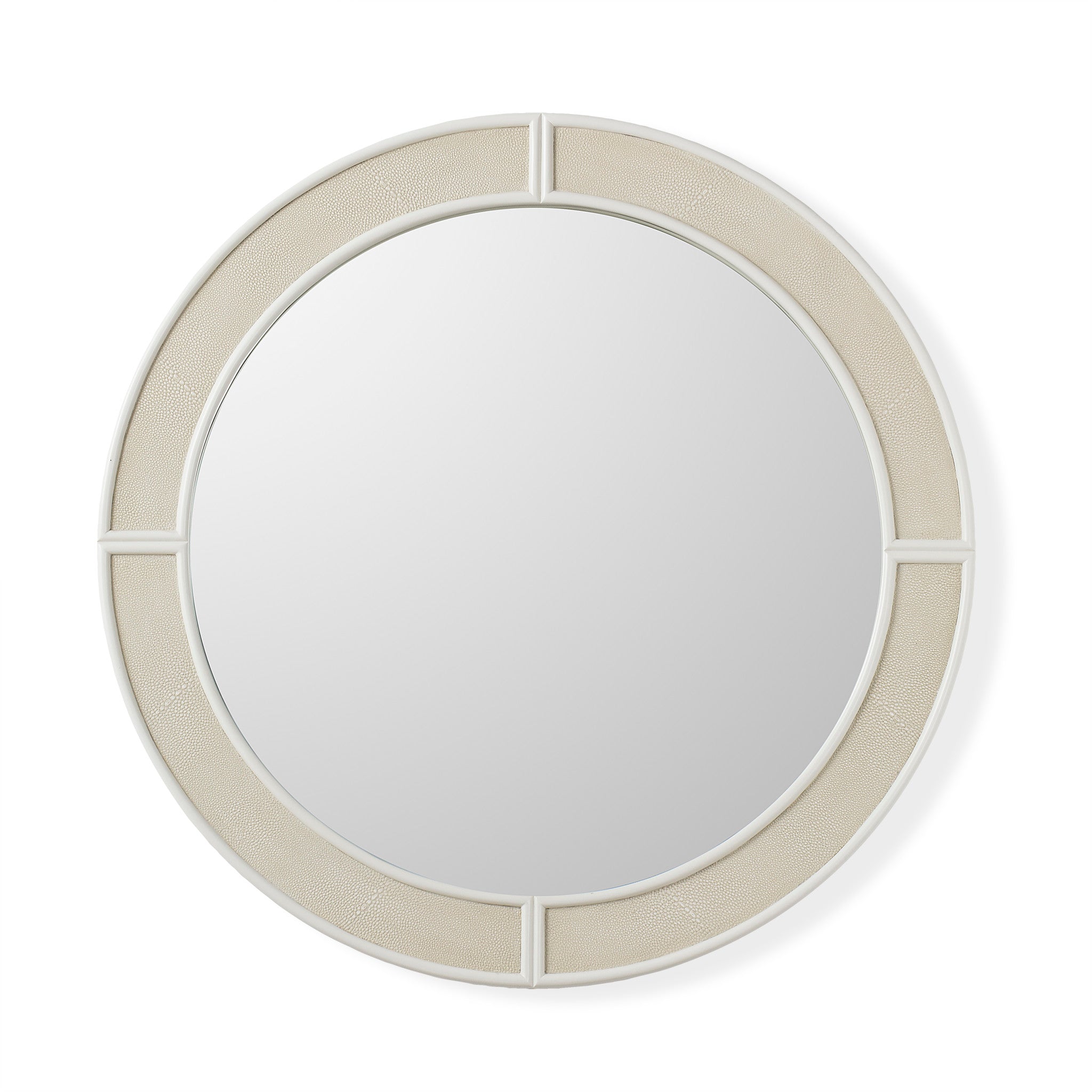 Emboss Faux Shagreen / Ivory