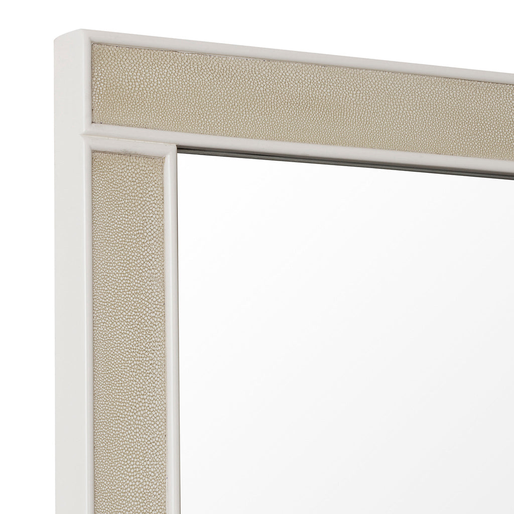 Emboss Faux Shagreen / Ivory