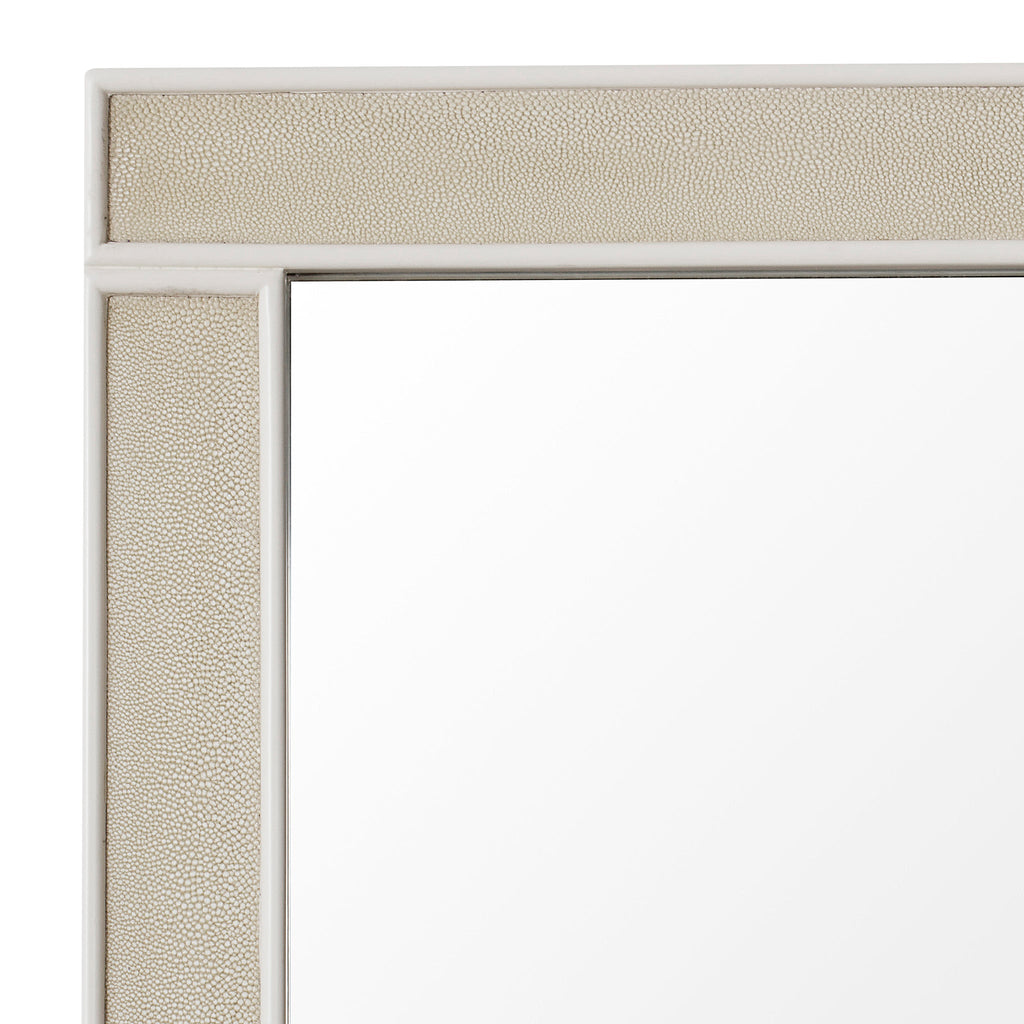 Emboss Faux Shagreen / Ivory