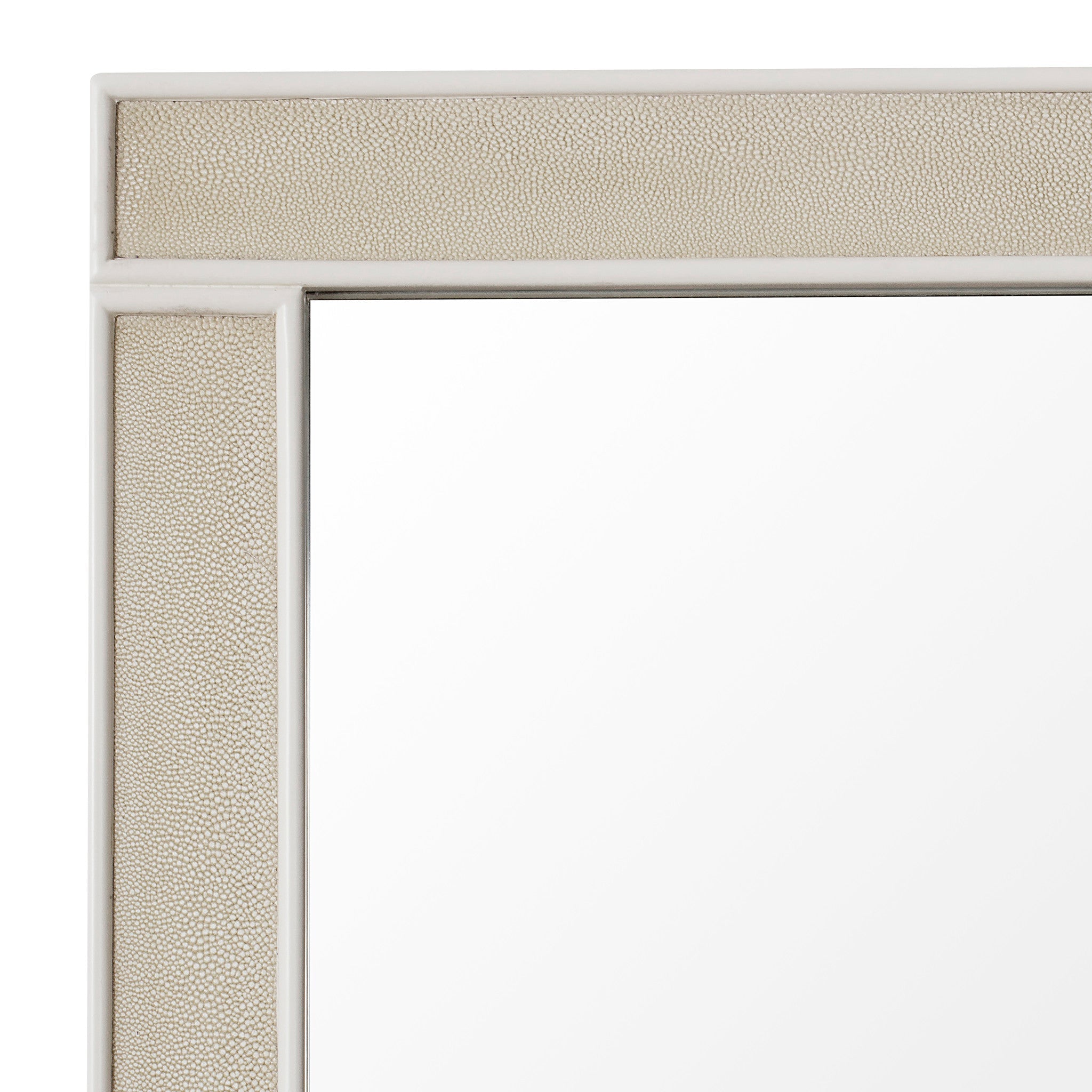 Emboss Faux Shagreen / Ivory