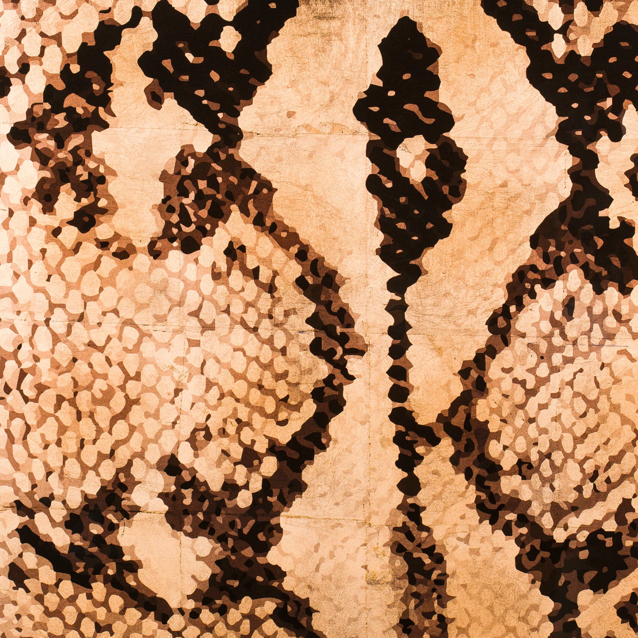 Copper Leaf Snake Skin