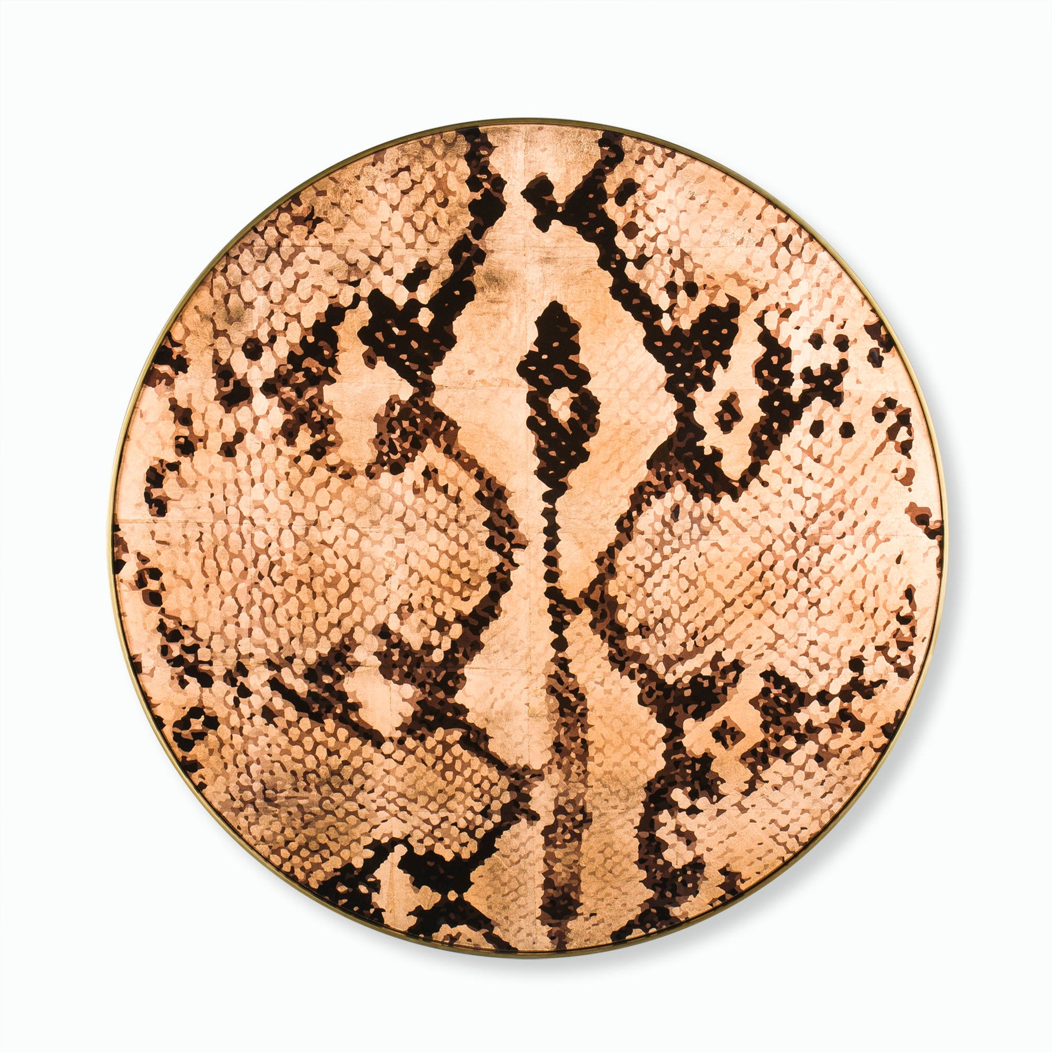 Copper Leaf Snake Skin