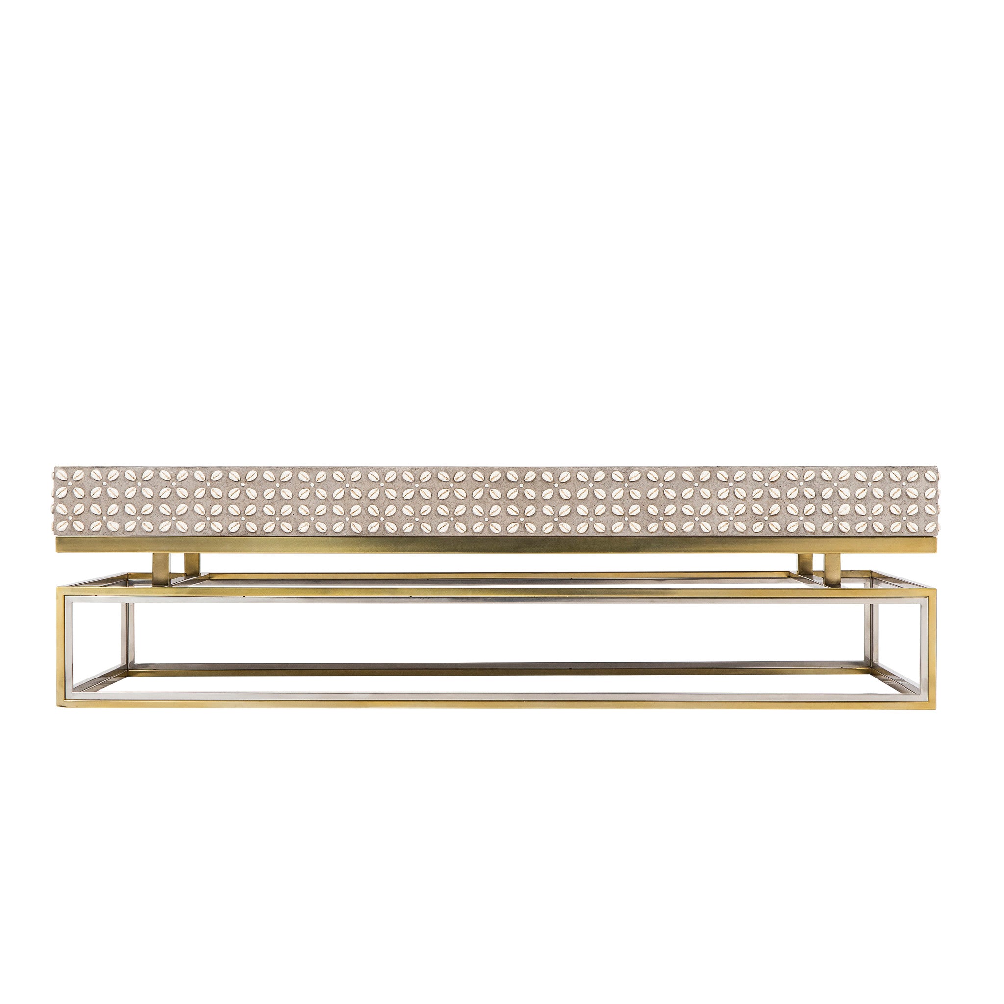 Cowrie Coffee Table - Concrete Top