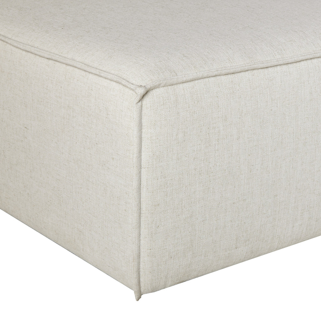 Armless Chair / Fixed Cover / Madison Dove