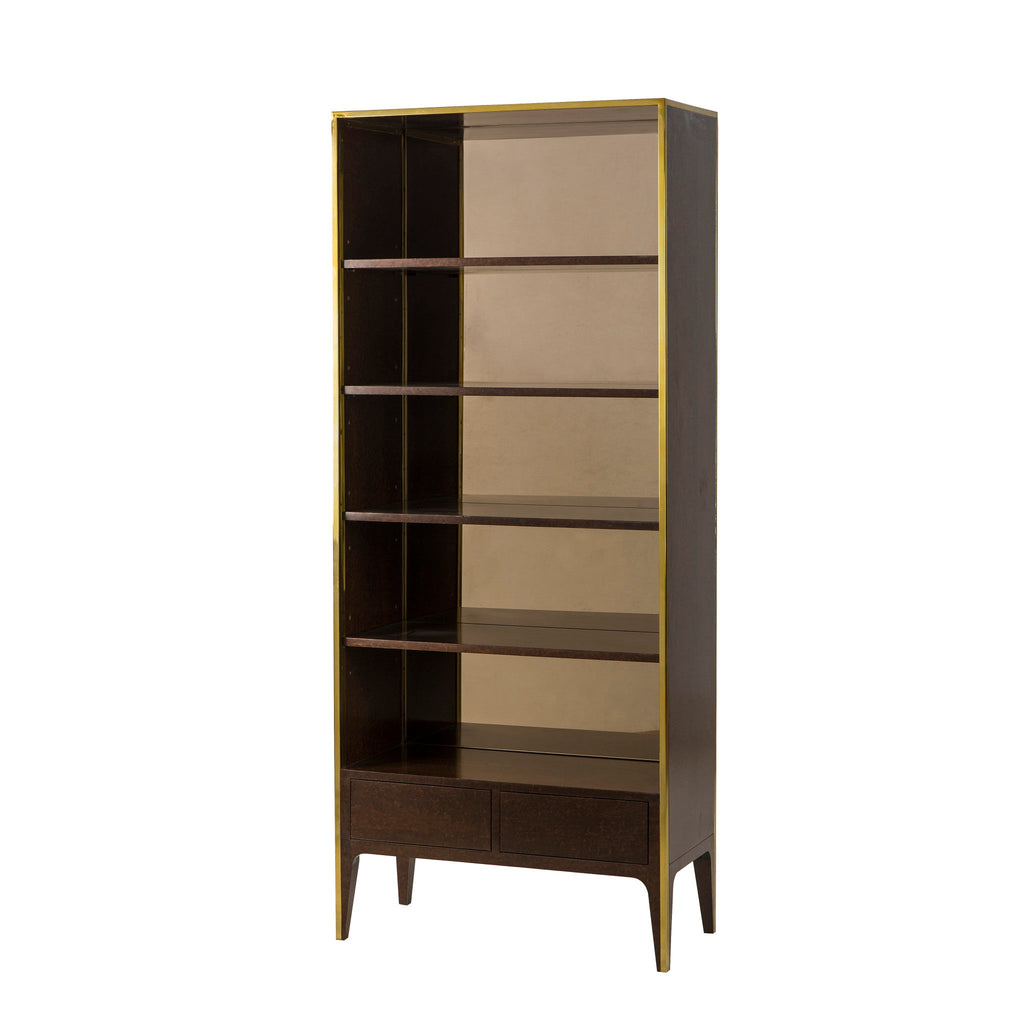 Silhouette Bookcase - Smoked Eucalyptus