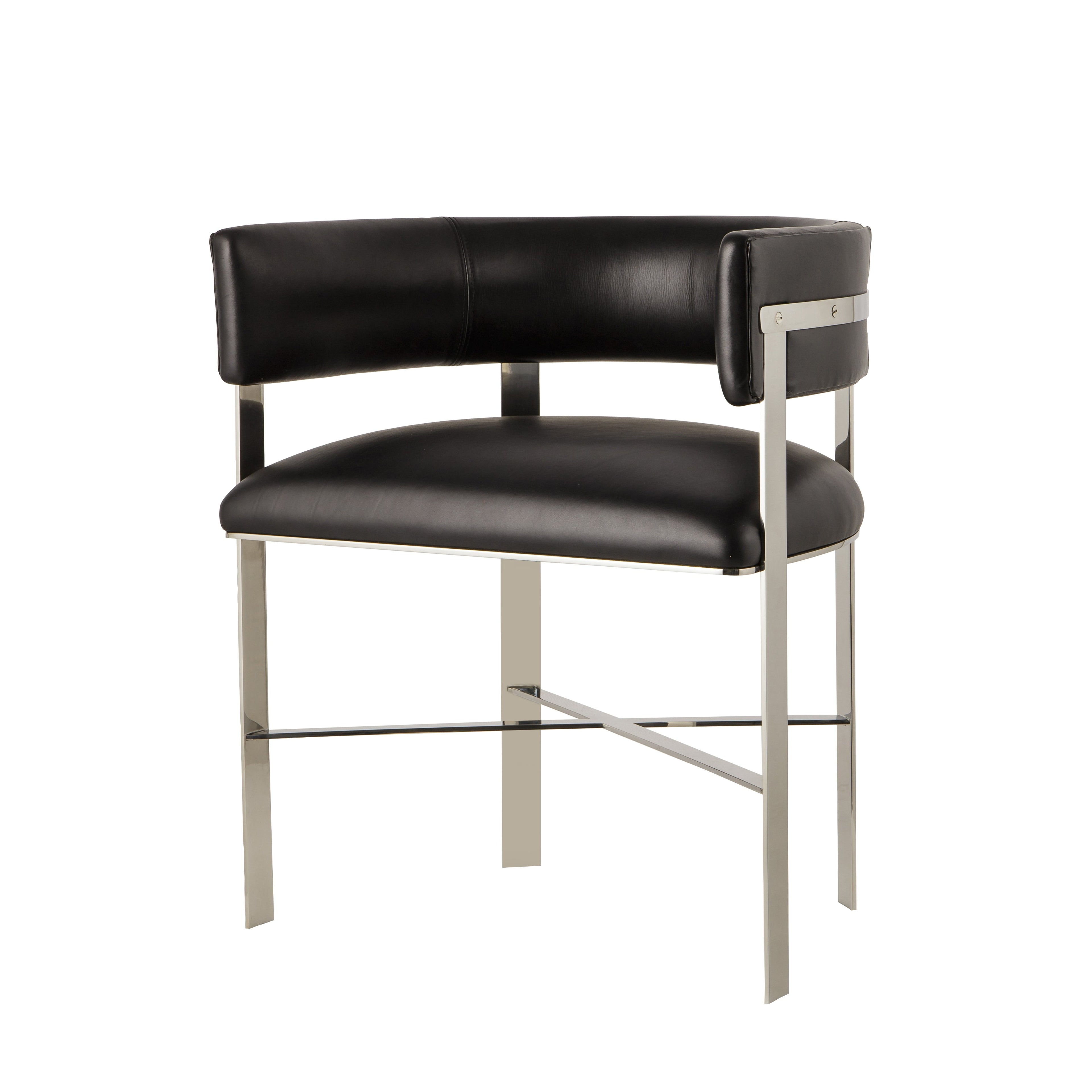 Faith Onyx / Stainless Steel