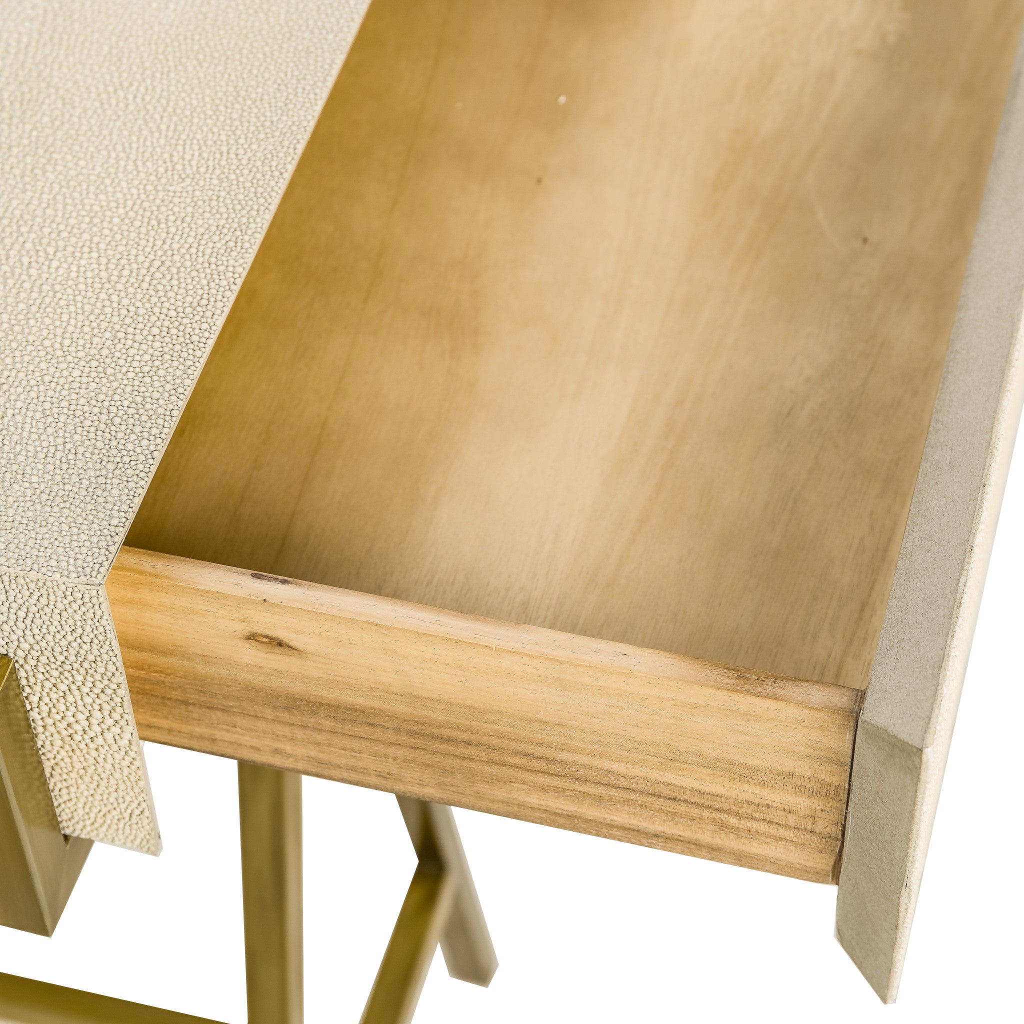 Delilah Desk - Cream Shagreen