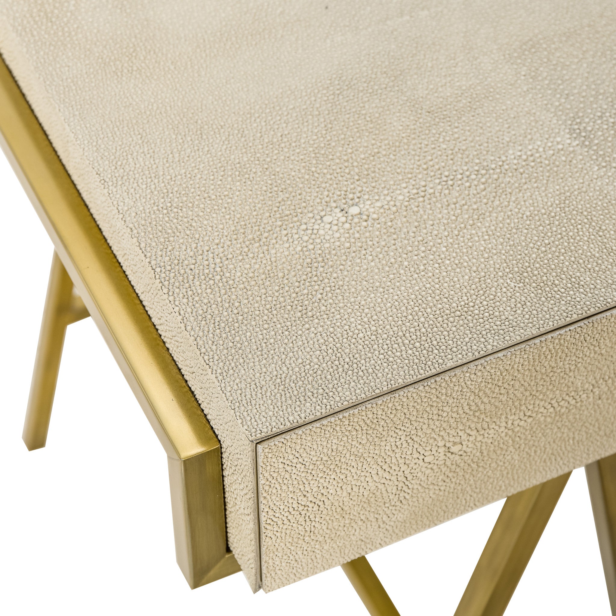 Delilah Desk - Cream Shagreen