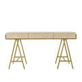 Delilah Desk - Cream Shagreen