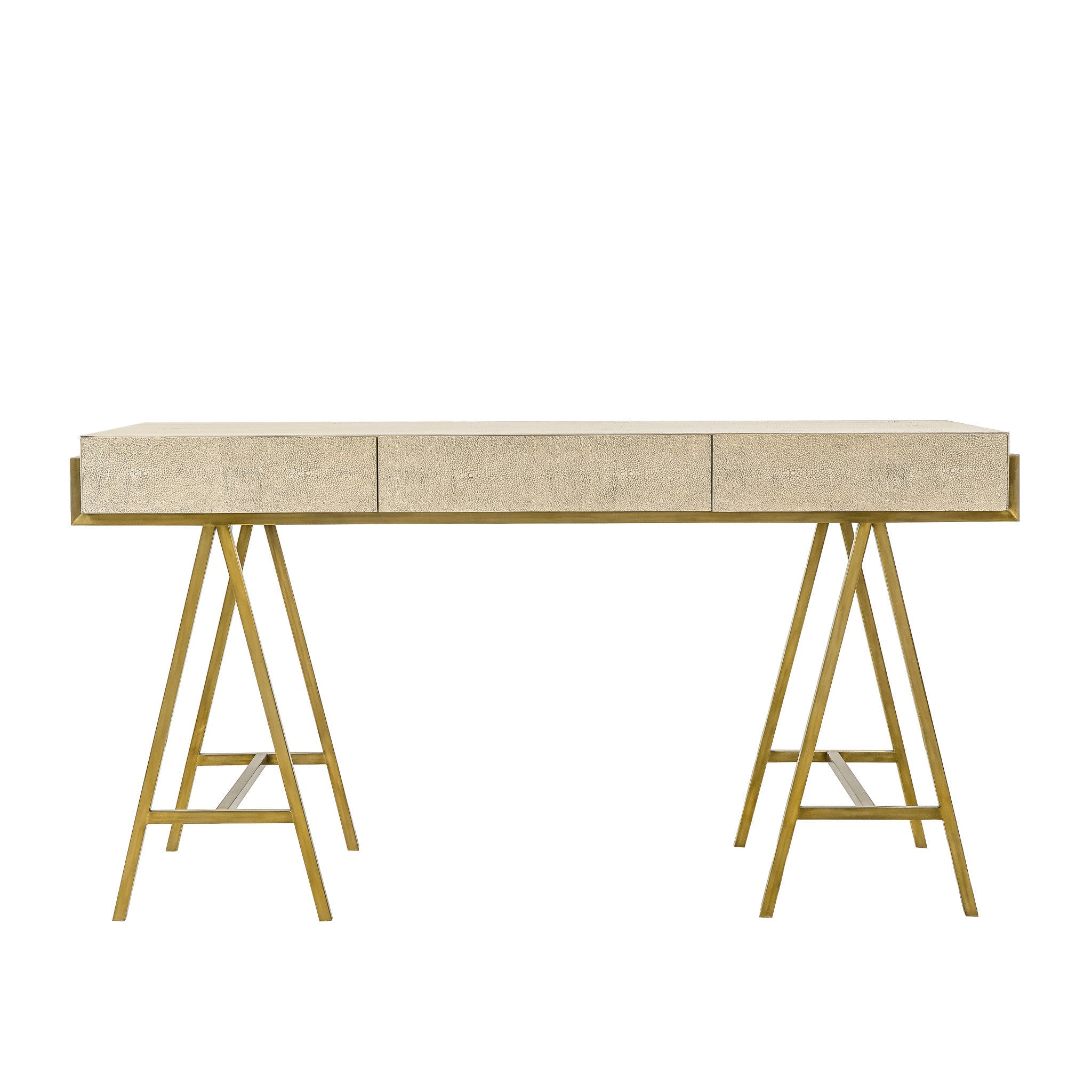 Delilah Desk - Cream Shagreen