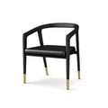 Charcoal Oak & Satin Brass