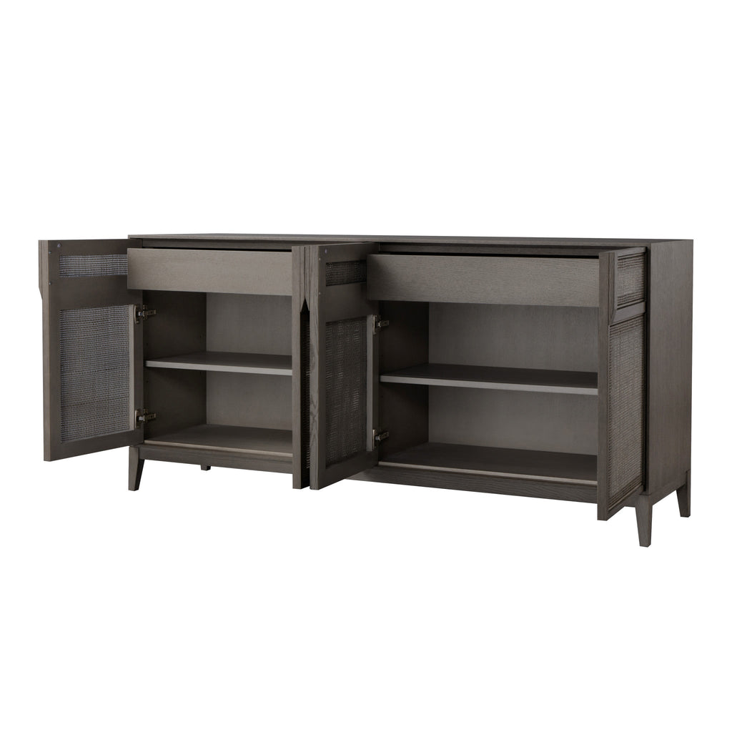 Hampstead Rattan Sideboard - 4 Door