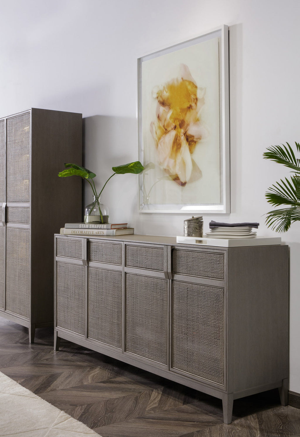 Hampstead Rattan Sideboard - 4 Door