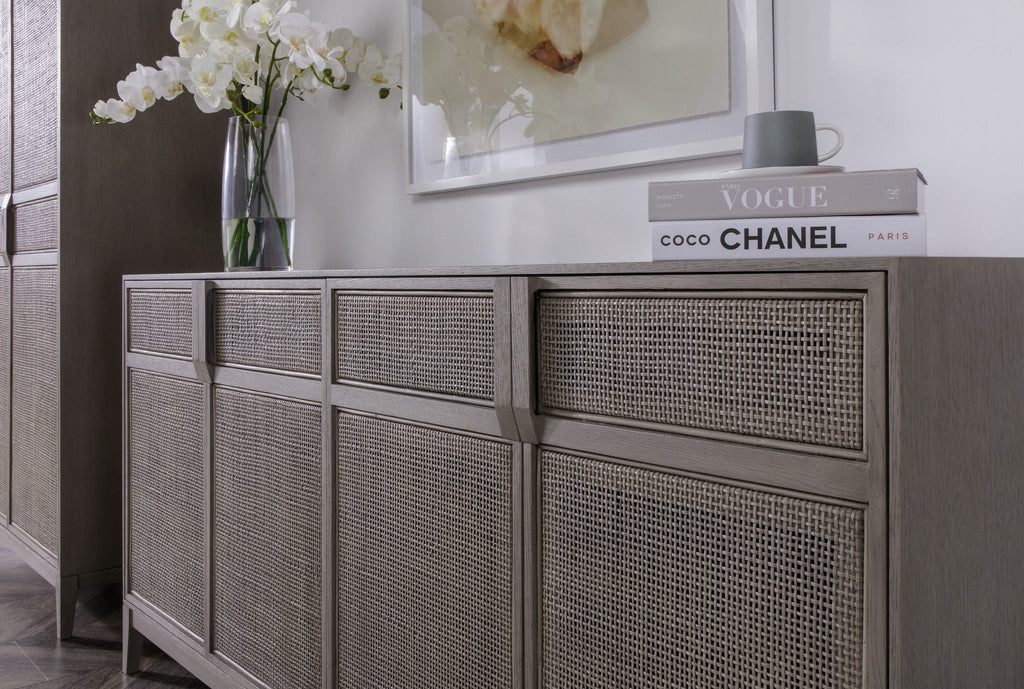 Hampstead Rattan Sideboard - 4 Door