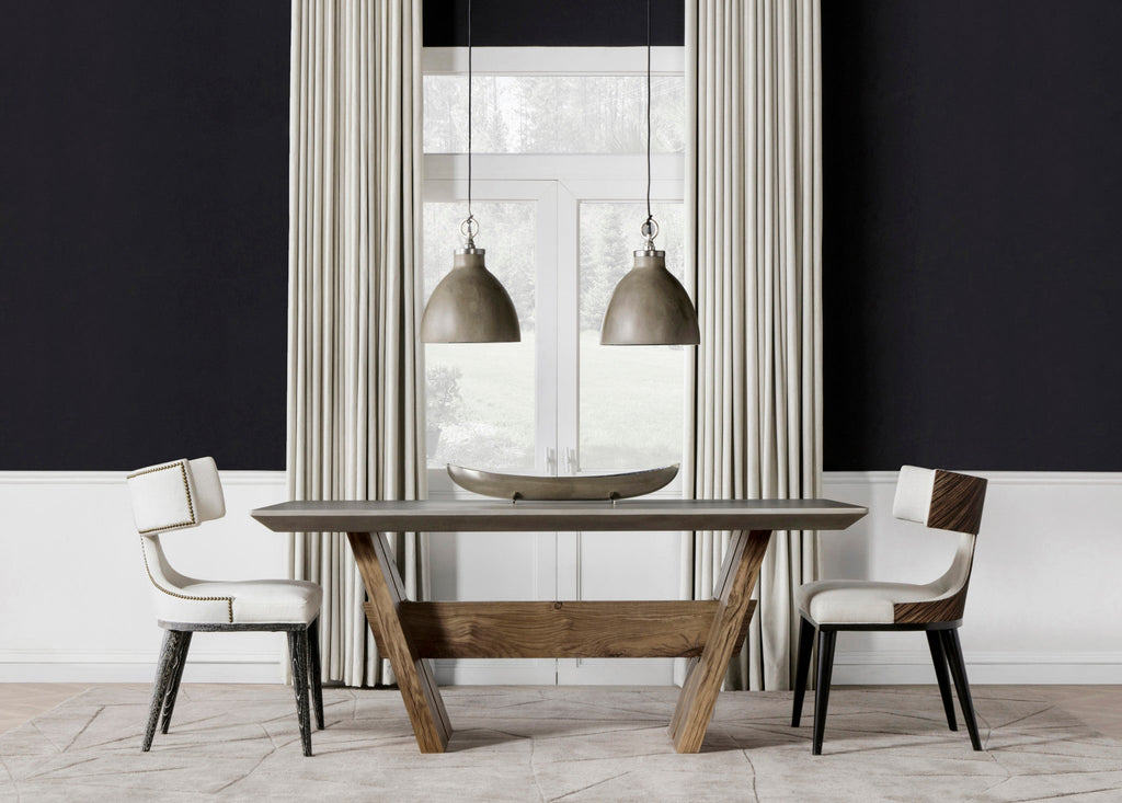 Mezula Oyster / Upholstered Back