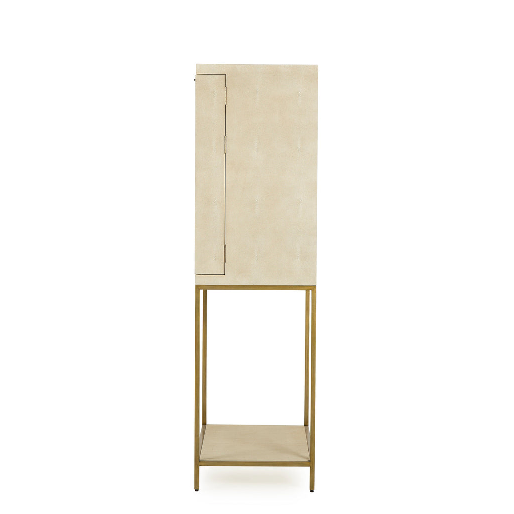 Melissa Bar Cabinet - Shagreen