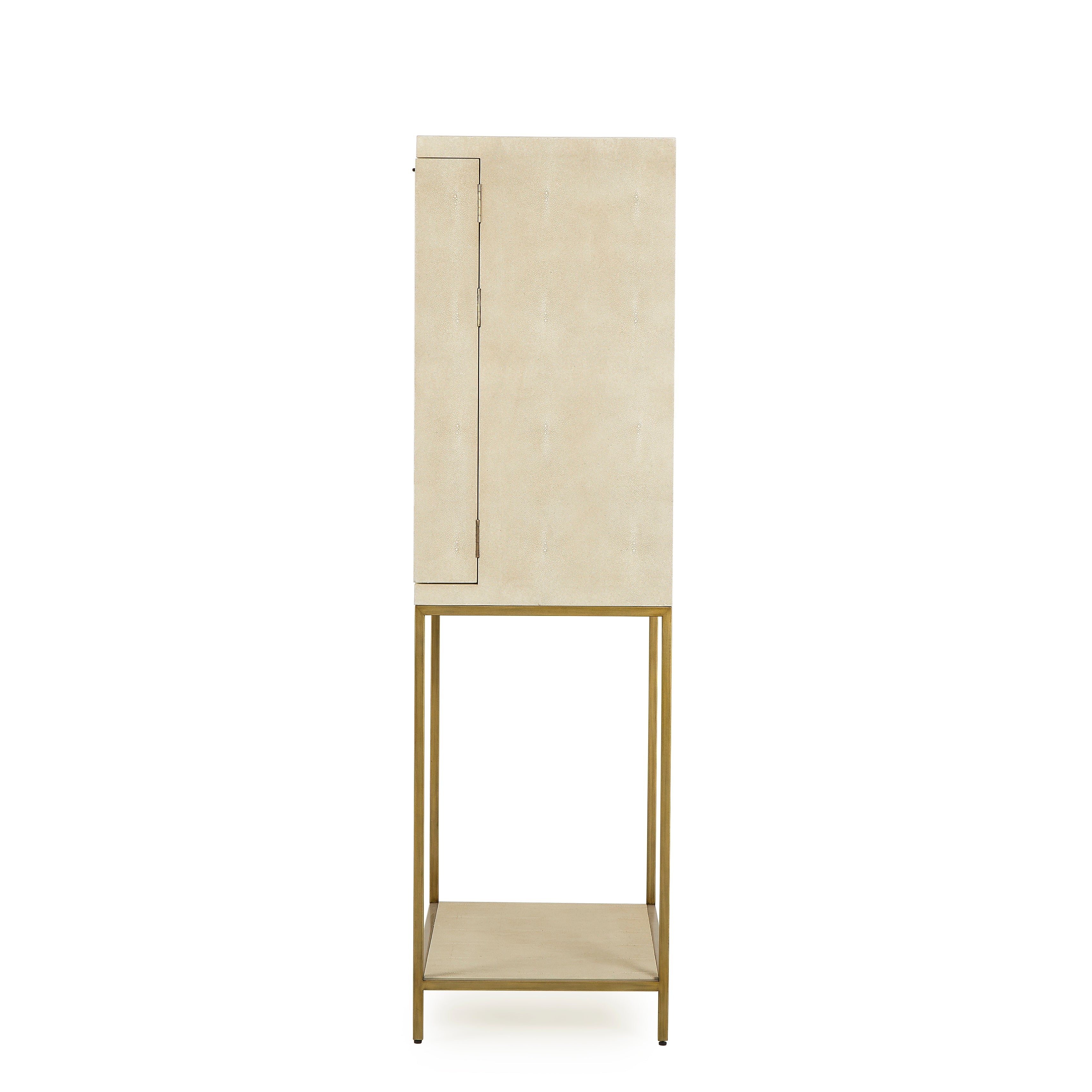 Melissa Bar Cabinet - Shagreen