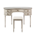 Barrel Dressing Table & Bench