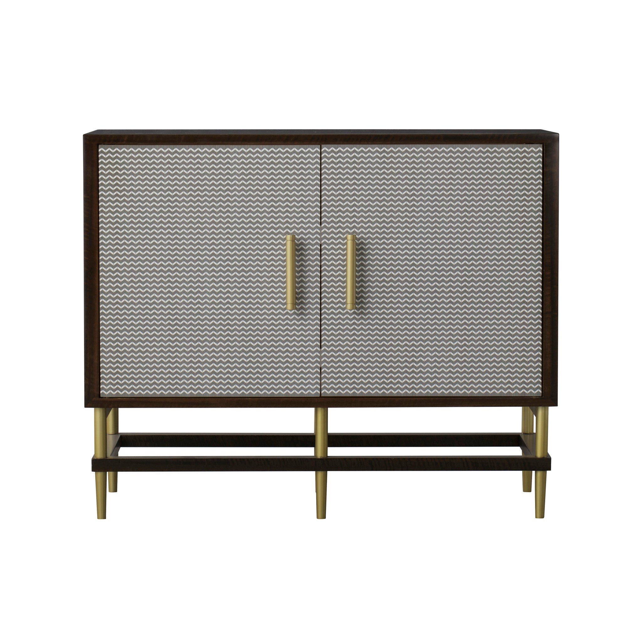 Herringbone Credenza - 2 Door