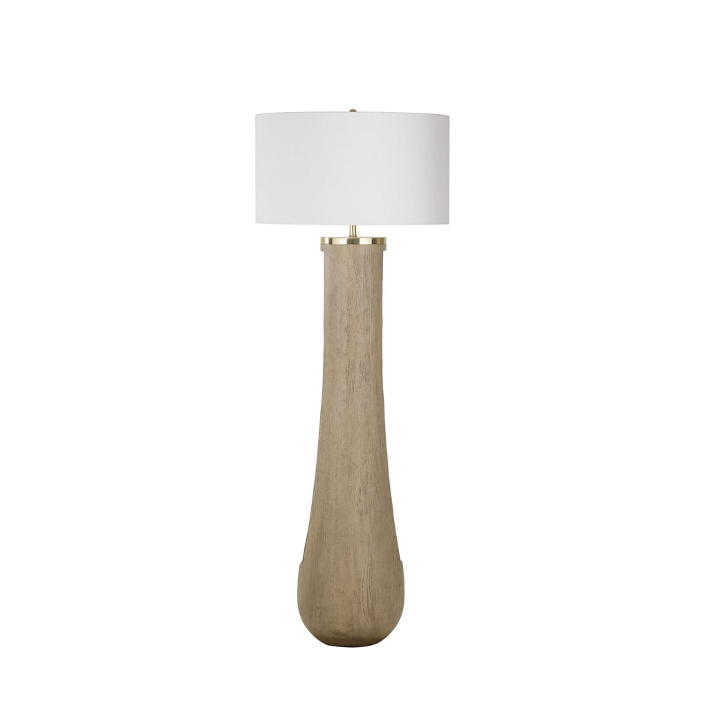 Gray Floor Lamp