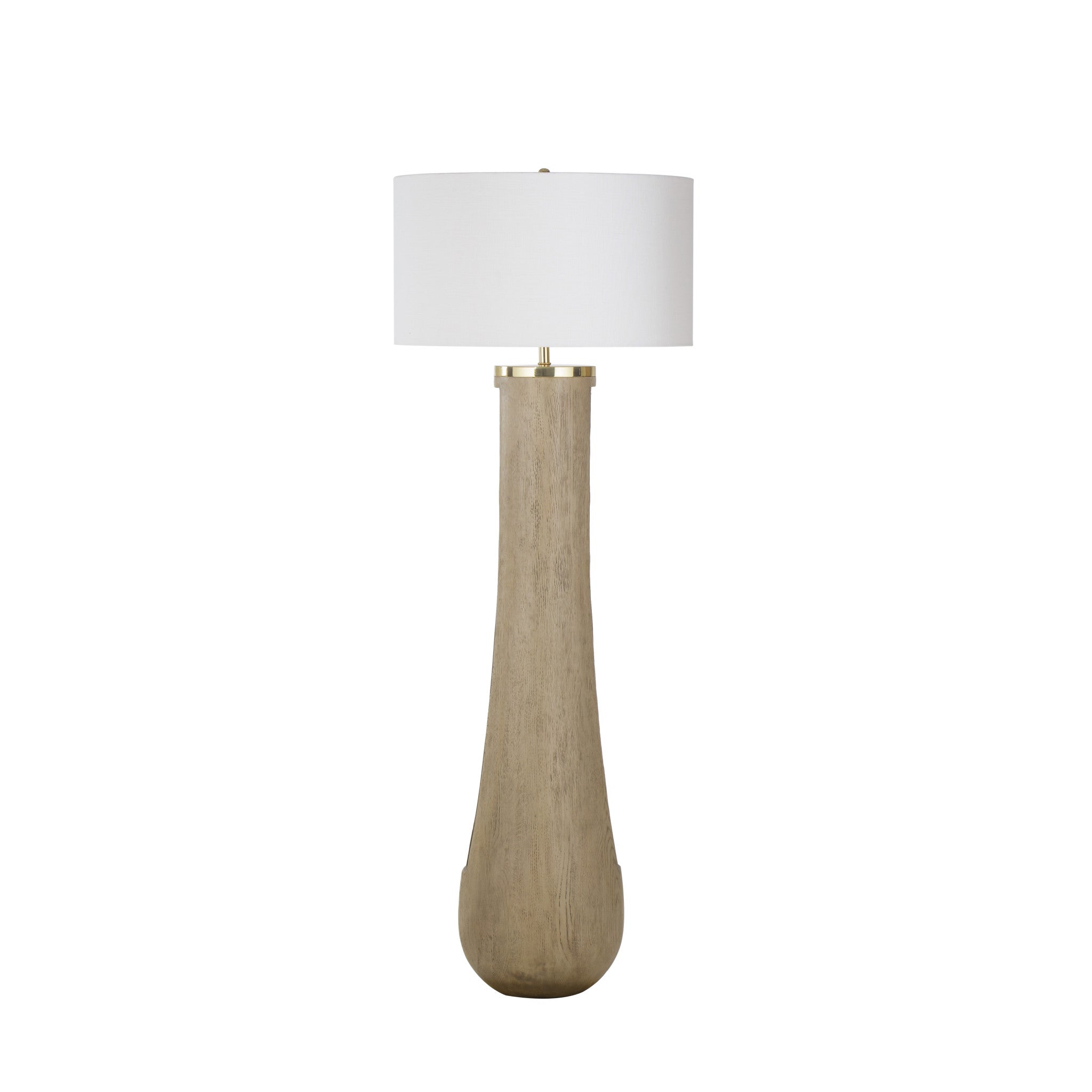 Gray Floor Lamp