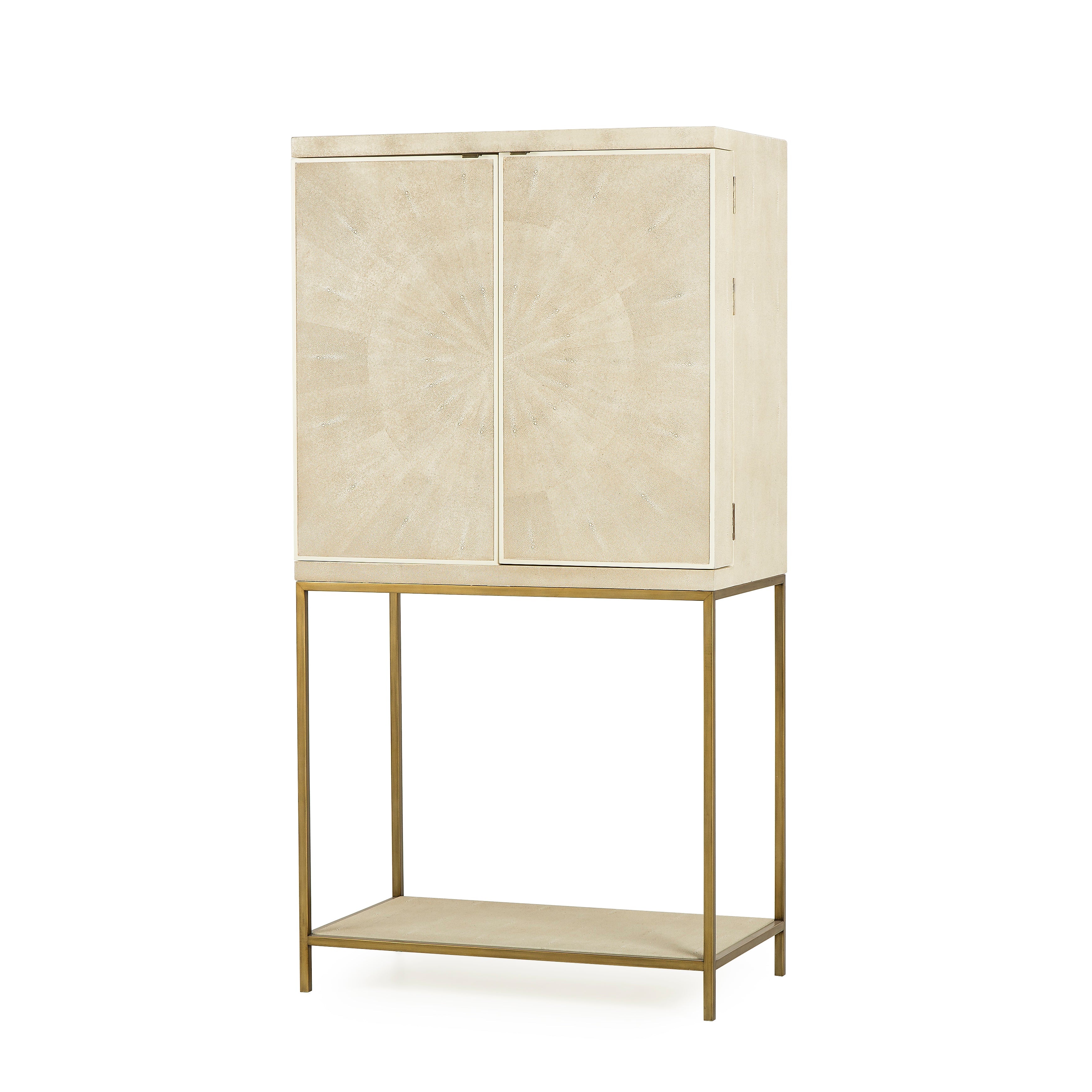 Melissa Bar Cabinet - Shagreen