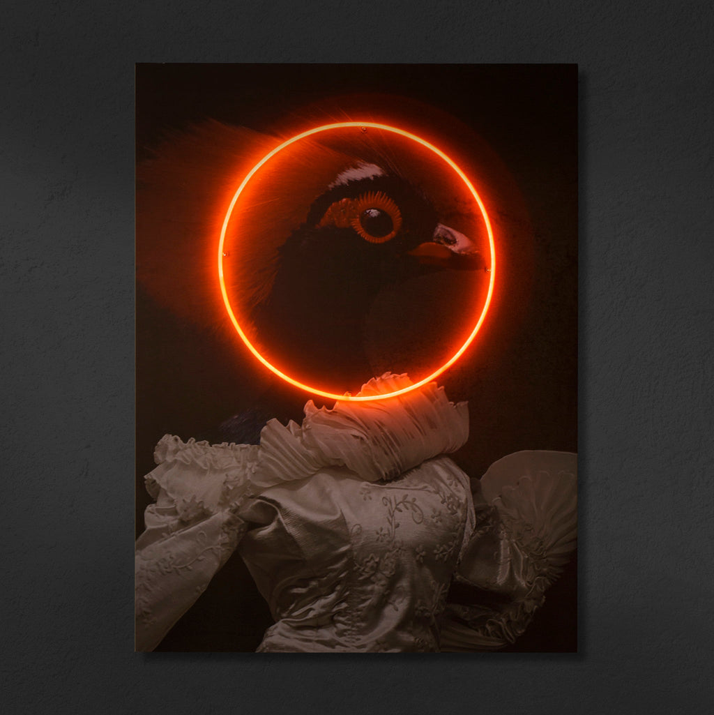 Pheasant Portrait - LED Neon