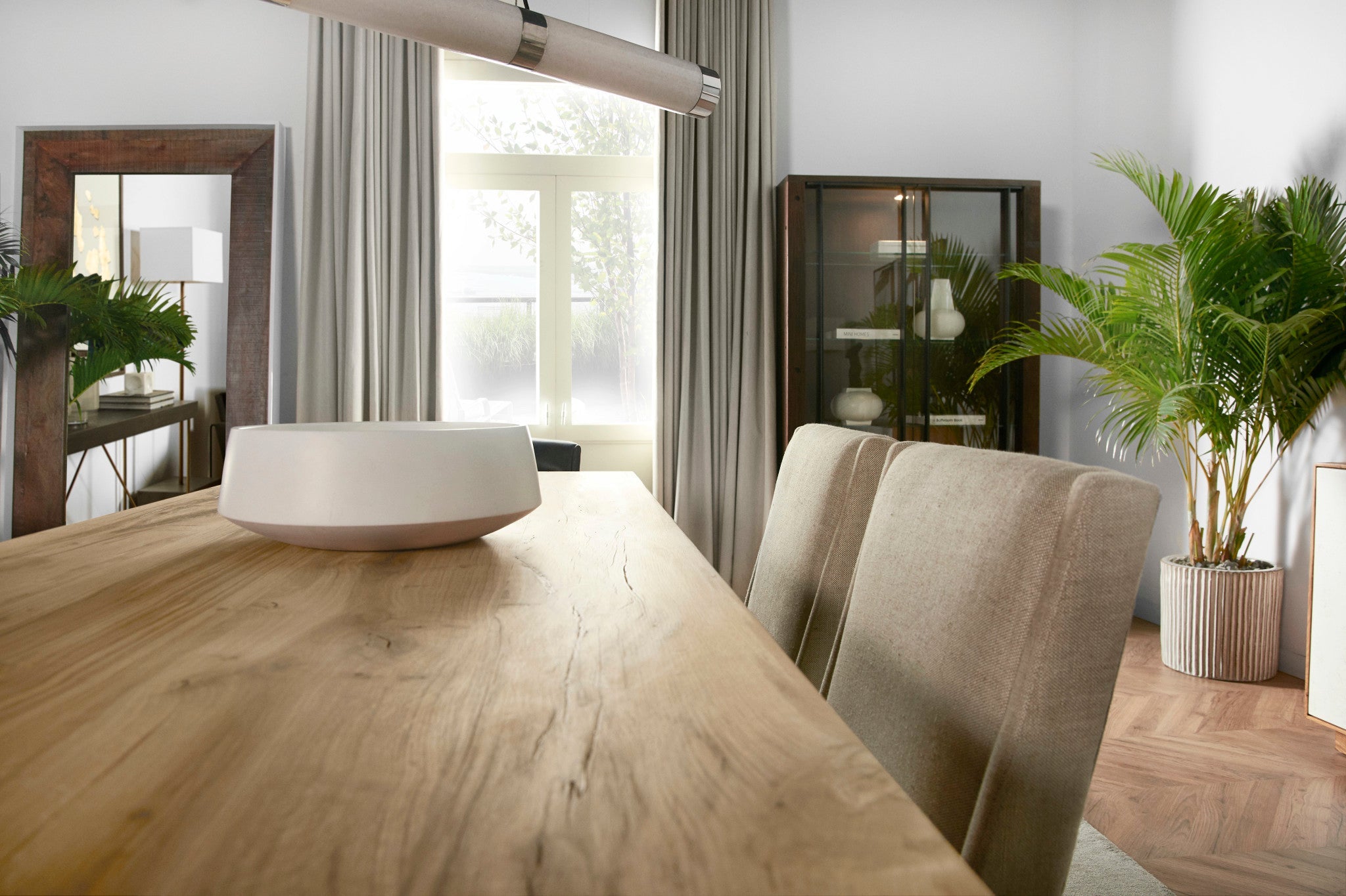 Stacey Dining Chair - Textured Linen