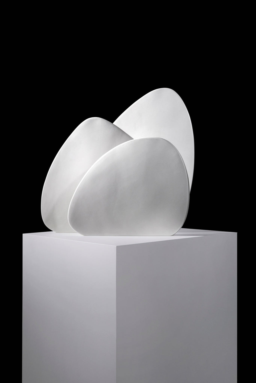 Pebble Ceramic Vase - White